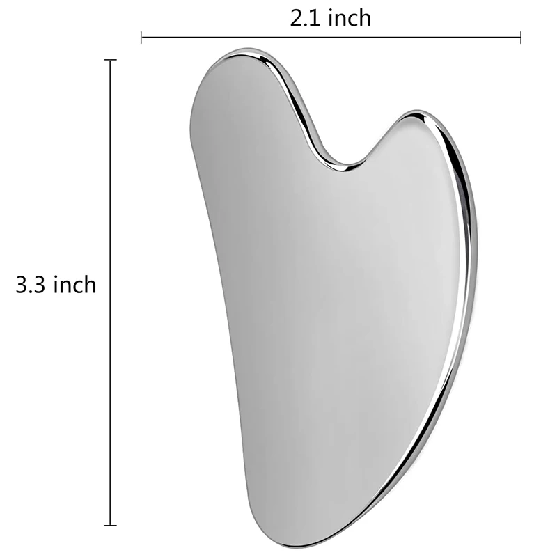 Stainless Steel Gua Sha Facial Tool, Cooling Massage Board for Skin Firming, Jawline Sculpting Relaxation Beauty slimming face
Stainless Steel Gua Sha Facial Tool, Cooling Massage Board for Skin Firming, Jawline Sculpting Relaxation Beauty slimming face