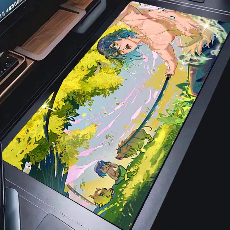 Mouse pad gaming accessories D-demon Slayer Inosuke computer keyboard gamer Designed specifically for e-sports games mousepad
Mouse pad gaming accessories D-demon Slayer Inosuke computer keyboard gamer Designed specifically for e-sports games mousepad