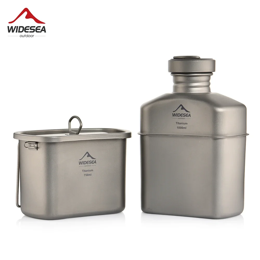 Widesea Camping Titanium Dinner Lunch Box Set Outdoor Bottle Cookware Cup Travel Tableware Bowler Tourist Kitchen Pot Equipment
Widesea Camping Titanium Dinner Lunch Box Set Outdoor Bottle Cookware Cup Travel Tableware Bowler Tourist Kitchen Pot Equipment