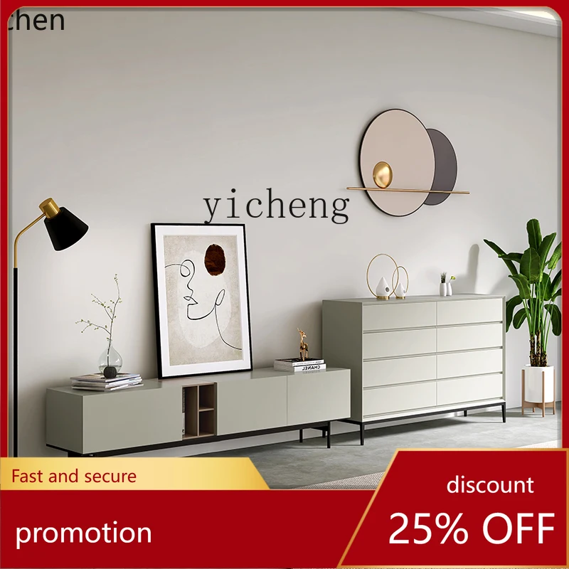 HXL painted high TV cabinet Italian minimalist side cabinet living room modern video cabinet
HXL painted high TV cabinet Italian minimalist side cabinet living room modern video cabinet