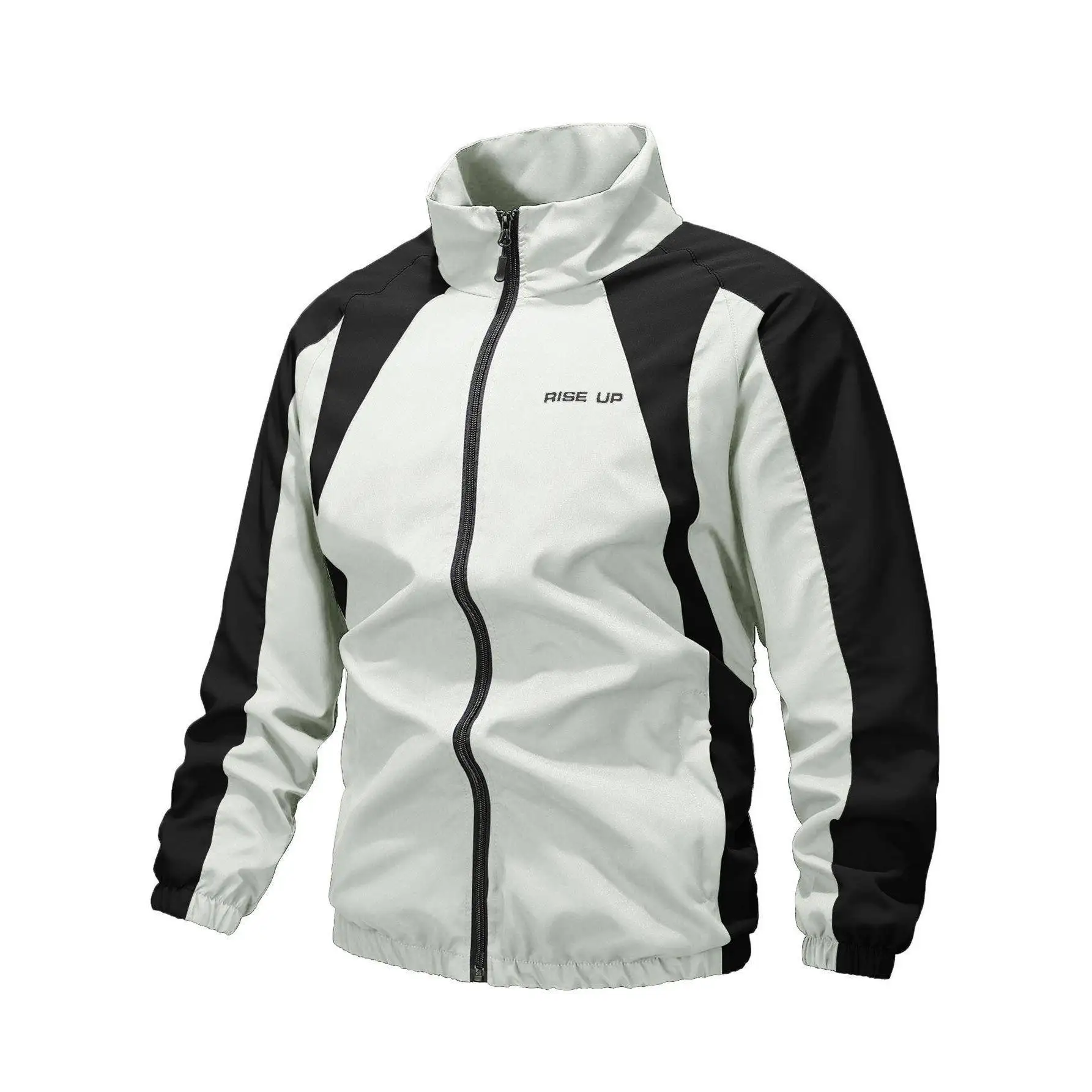 Sporty Casual Patchwork Color Block Stand Collar All-Match Jacket Outerwear 3D Men's Loose Fit Anti-Wrinkle PU Coat
Sporty Casual Patchwork Color Block Stand Collar All-Match Jacket Outerwear 3D Men's Loose Fit Anti-Wrinkle PU Coat
