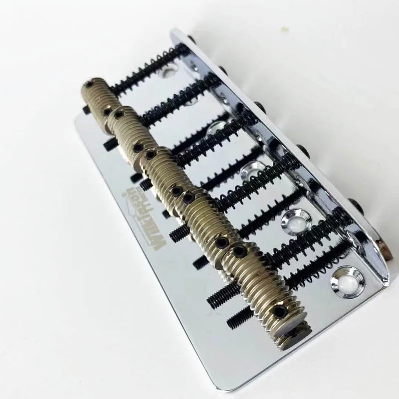 Wilkinson M-Series Guitar Bridge Spiral saddle For 5-Strings Electric Bass Adjustable string spacing
Wilkinson M-Series Guitar Bridge Spiral saddle For 5-Strings Electric Bass Adjustable string spacing