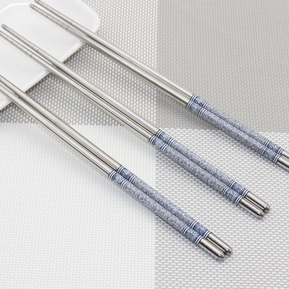 Heat-Resistant Stainless Steel Chopsticks Non-Stick Anti-Slip Household Kitchen Supplies Home Outdoor Portable
Heat-Resistant Stainless Steel Chopsticks Non-Stick Anti-Slip Household Kitchen Supplies Home Outdoor Portable