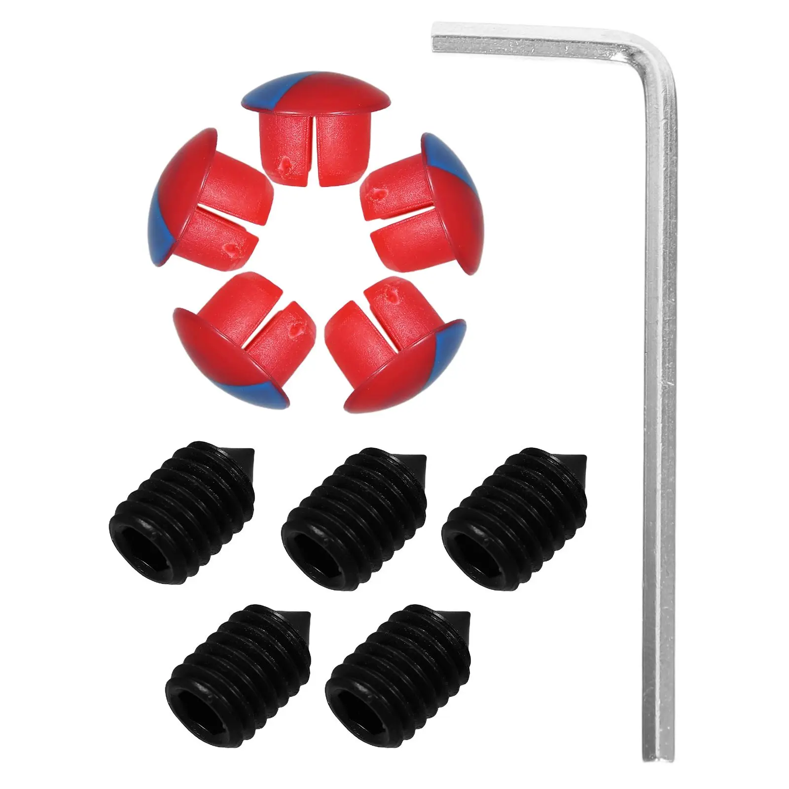 5 Pcs Faucet Hole Cover Universal Kitchen Sink Accessories Hot Cold Indicators Compatible Shower Handle Brass Hydrant Hose Cone
5 Pcs Faucet Hole Cover Universal Kitchen Sink Accessories Hot Cold Indicators Compatible Shower Handle Brass Hydrant Hose Cone
