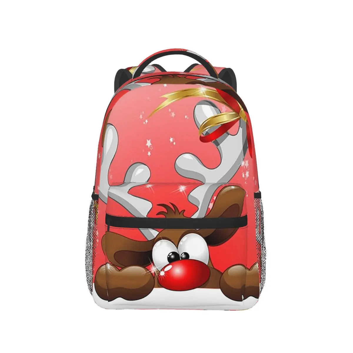 Cute Cartoon Merry Christmas Reindeer Backpack Hot Sale Daypack Large Capacity Kids BookBag School Bag Shoulder Bags for Unisex
Cute Cartoon Merry Christmas Reindeer Backpack Hot Sale Daypack Large Capacity Kids BookBag School Bag Shoulder Bags for Unisex