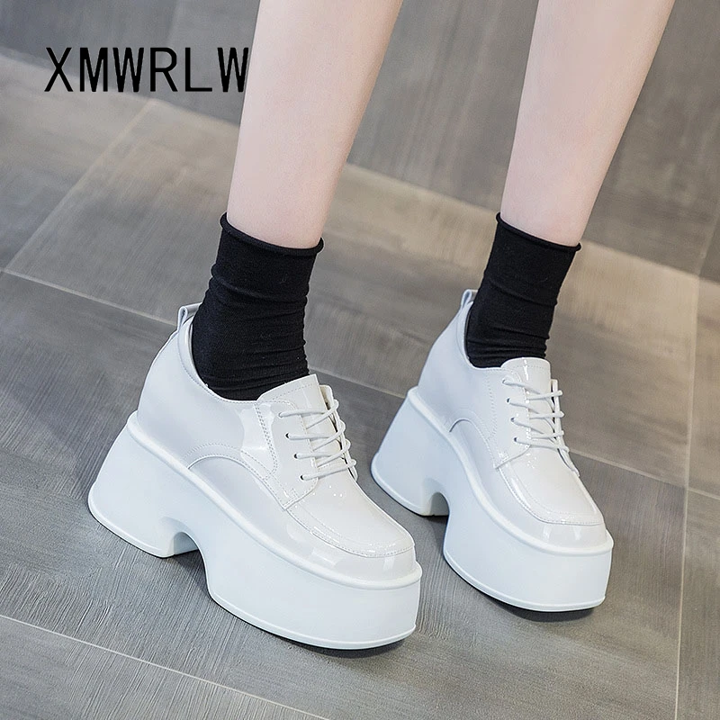 XMWRLW/2023, весенне-осенняя женская обувь на платформе, модная женская обувь на высоком каблуке, нескользящая женская осенняя обувь на резиновой подошве
XMWRLW/2023, весенне-осенняя женская обувь на платформе, модная женская обувь на высоком каблуке, нескользящая женская осенняя обувь на резиновой подошве