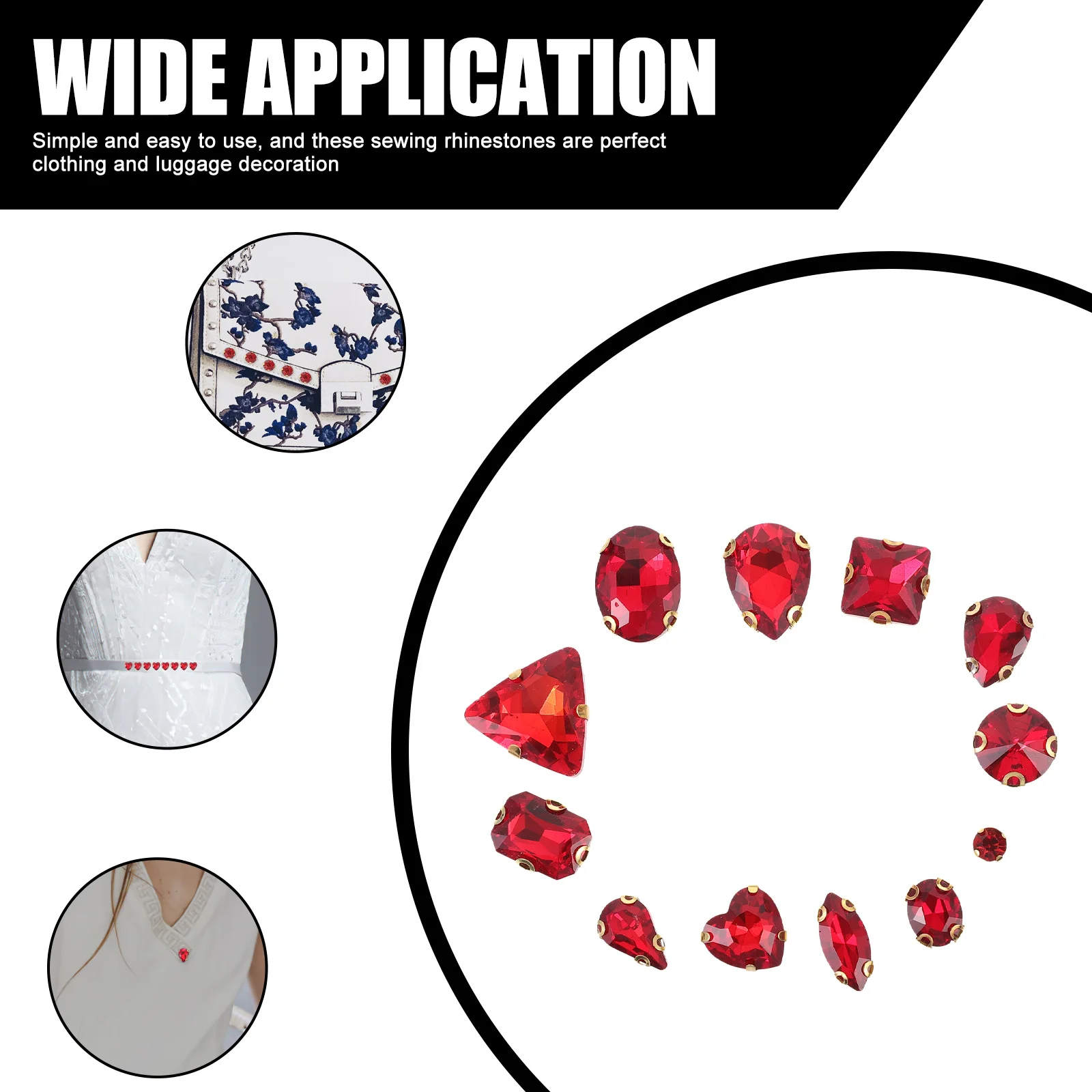 130Pcs Glass Claw Rhinestones Sewing DIY Rhinestones for Clothes Decorative Rhinestone DIY Dress Accessories Dress Accessories
130Pcs Glass Claw Rhinestones Sewing DIY Rhinestones for Clothes Decorative Rhinestone DIY Dress Accessories Dress Accessories