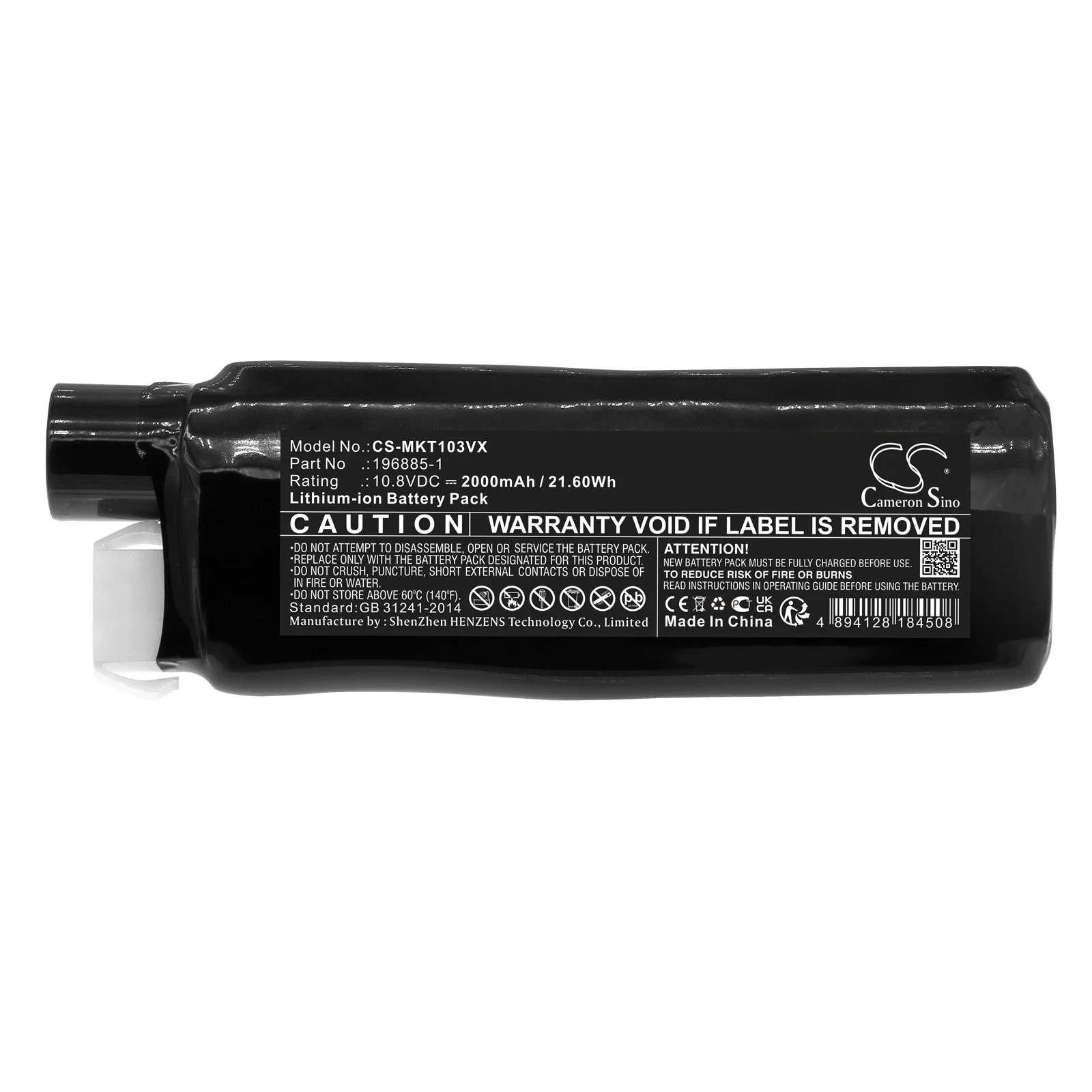 10.8V 2000mAh Vacuum Cleaner Battery 196885-1 for Makita CL103D CL105D CL110D CL103DW CL105DW CL110DW CL103DX CL105DWI CL110DWI
10.8V 2000mAh Vacuum Cleaner Battery 196885-1 for Makita CL103D CL105D CL110D CL103DW CL105DW CL110DW CL103DX CL105DWI CL110DWI