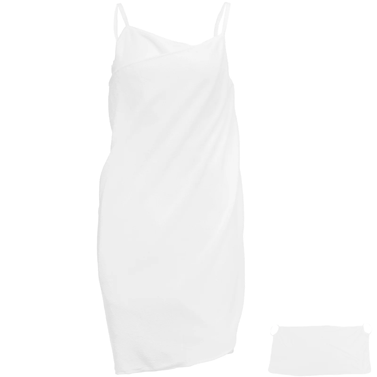 Women Bath Towel 140x70cm White Microfiber Cotton Soft Water-absorbing Bathrobe Suspenders Shoulder-straps Bath Dress
Women Bath Towel 140x70cm White Microfiber Cotton Soft Water-absorbing Bathrobe Suspenders Shoulder-straps Bath Dress