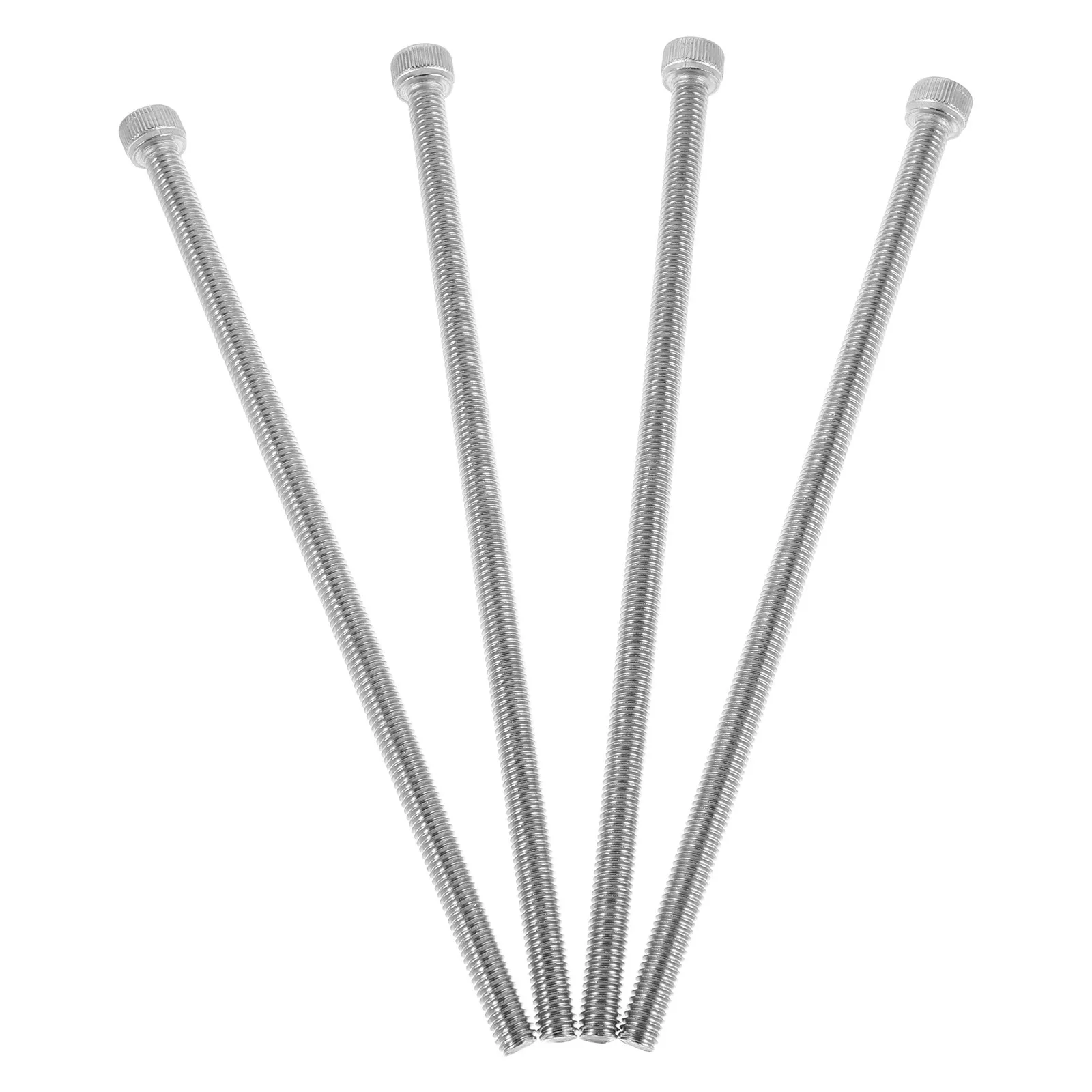 4Pcs Bike Stem Riser Long Bolt Screws M6x150mm Secure Handlebar Riser Threaded Bolts for Mountain Bike Stem Extension
4Pcs Bike Stem Riser Long Bolt Screws M6x150mm Secure Handlebar Riser Threaded Bolts for Mountain Bike Stem Extension
