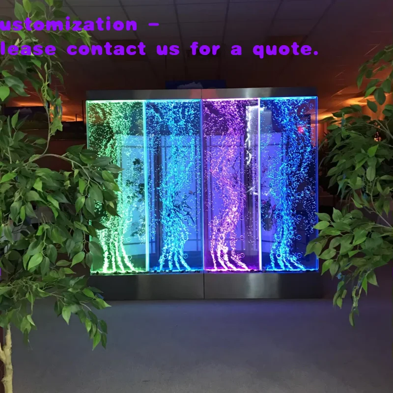custom.Stainless Steel Luxury Waterfall Bubble Wall Decorative RGB Lights Indoor Fountain Office Home Shop Decora
custom.Stainless Steel Luxury Waterfall Bubble Wall Decorative RGB Lights Indoor Fountain Office Home Shop Decora