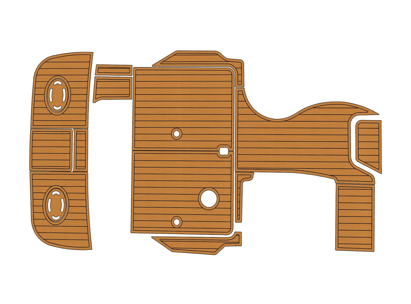 2000-2001 Sea Ray 270, резервуар 1/4 дюйма, 6 мм, пена EVA, нескользящий морской коврик из тикового дерева, настил из ПВХ, водный ковер, морской пол
2000-2001 Sea Ray 270, резервуар 1/4 дюйма, 6 мм, пена EVA, нескользящий морской коврик из тикового дерева, настил из ПВХ, водный ковер, морской пол