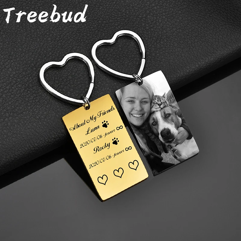 Treebud Personalized Engraved Photo Keychains Stainless Steel Laser Engraved Name Date Picture Tag Rectangle Keyrings Jewelry
Treebud Personalized Engraved Photo Keychains Stainless Steel Laser Engraved Name Date Picture Tag Rectangle Keyrings Jewelry