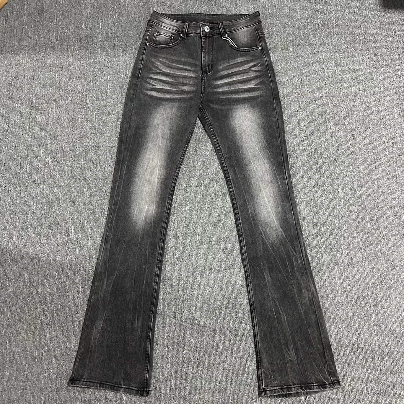 Men Denim Bootcut Jeans Scratched Vintage Washed Low Waist Slim Fit Trousers High Street Work Casual Basics Pant Summer 2026
Men Denim Bootcut Jeans Scratched Vintage Washed Low Waist Slim Fit Trousers High Street Work Casual Basics Pant Summer 2026