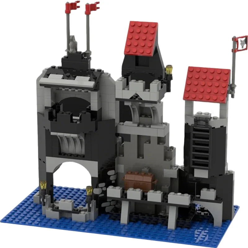 202PCS MOC Medieval Castle Wolfpack Harbour Model Building Blocks Collectible Display DIY Creative Bricks Gift Decoration Home
202PCS MOC Medieval Castle Wolfpack Harbour Model Building Blocks Collectible Display DIY Creative Bricks Gift Decoration Home