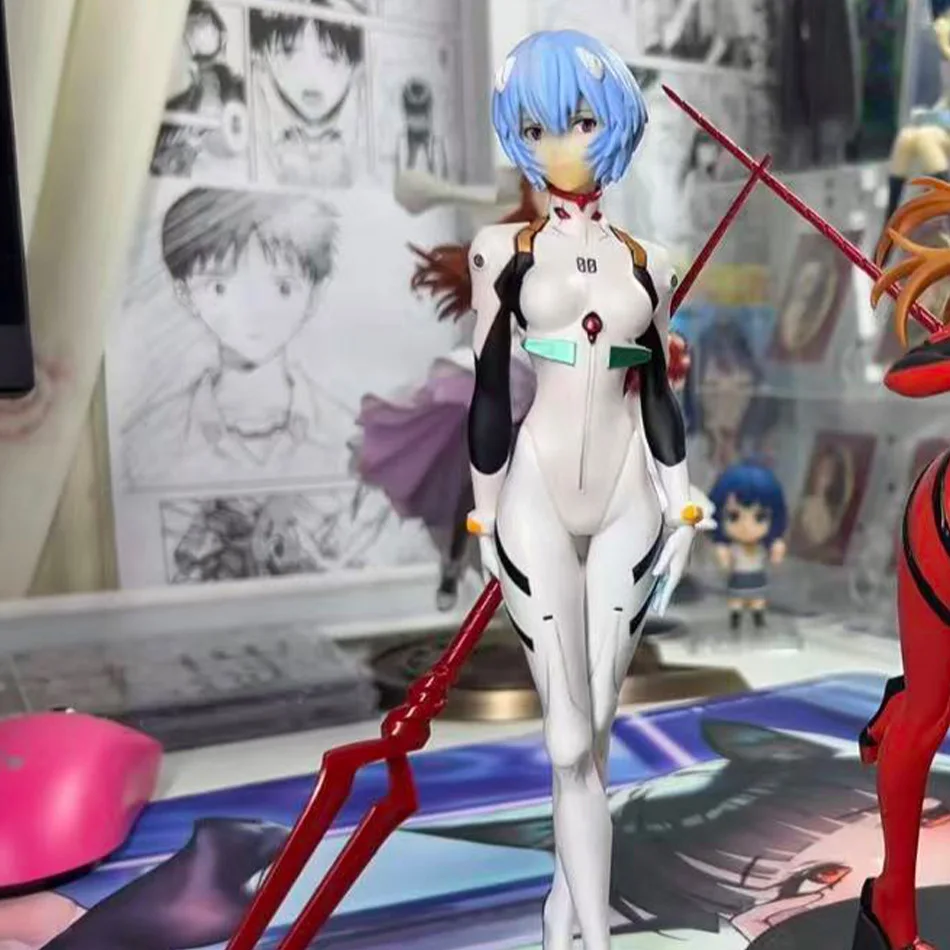 Anime Evangelion Rei Ayanami Figure 23cm with Spear of Longinus Collectible Model Doll Toy for Desktop Display Birthday Gift
Anime Evangelion Rei Ayanami Figure 23cm with Spear of Longinus Collectible Model Doll Toy for Desktop Display Birthday Gift