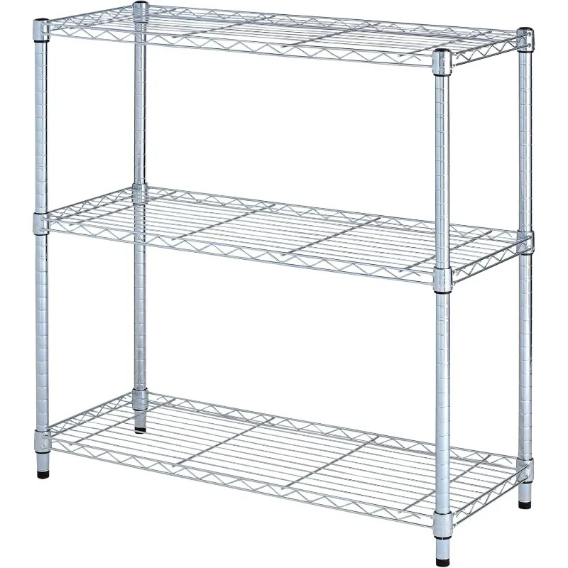 ALESW833614SR 36 in. W x 14 in. D x 36 in. H Three-Shelf Residential Wire Shelving
ALESW833614SR 36 in. W x 14 in. D x 36 in. H Three-Shelf Residential Wire Shelving