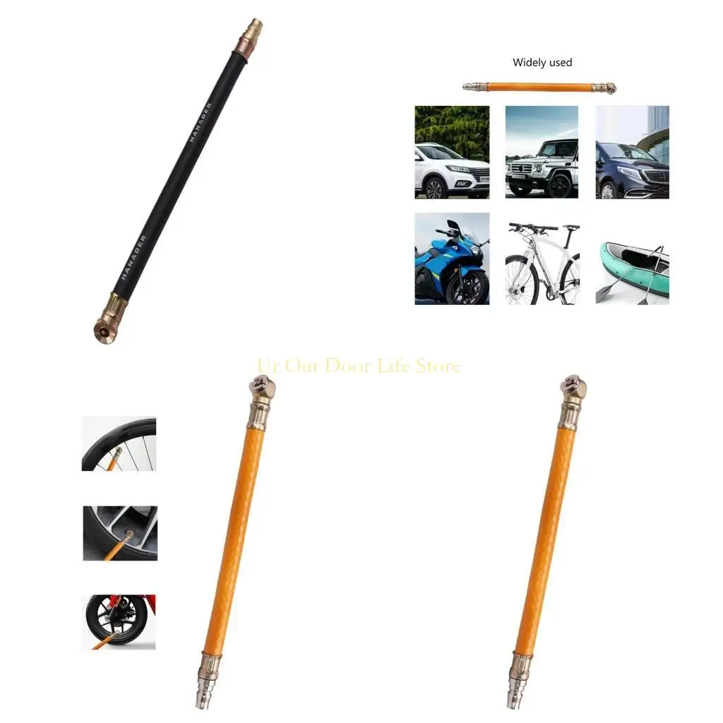 77UF Car Bicycles Tire Inflator Hose Adapter High Pressure Inflation Hose Replacement Thickened Air Tanks Hose Easy to Use
77UF Car Bicycles Tire Inflator Hose Adapter High Pressure Inflation Hose Replacement Thickened Air Tanks Hose Easy to Use