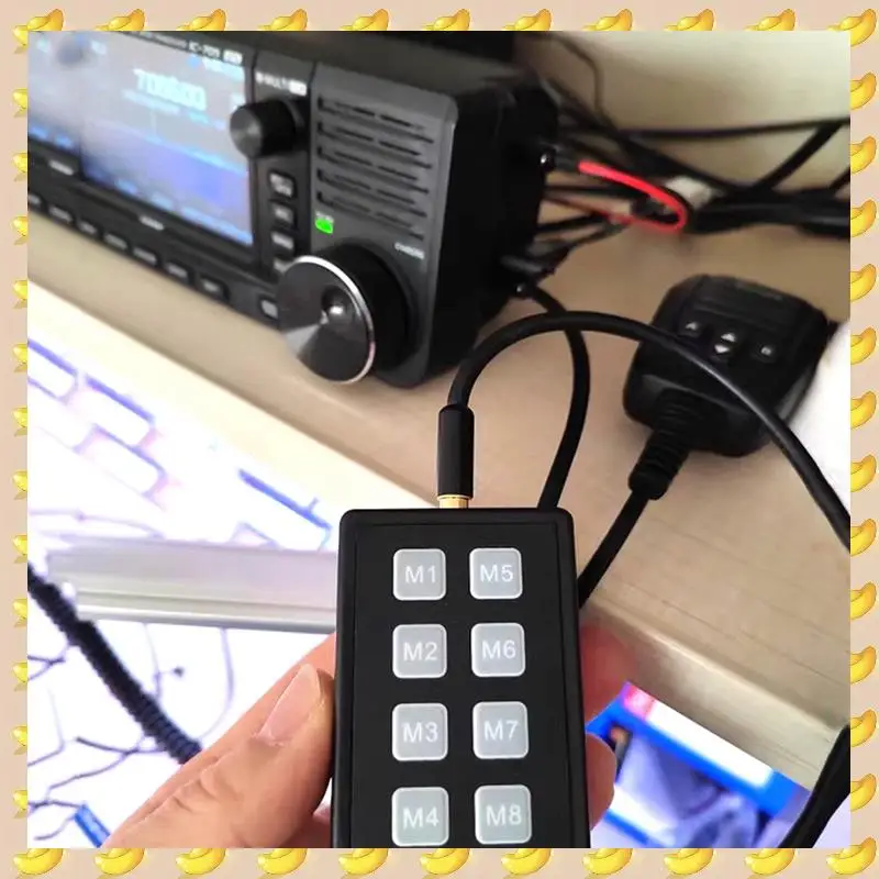 A45U Remote Control Keyboard For IC-705 IC-7600 IC-7610 IC-7300 IC-9700 ICOM Transceivers External Keypad
A45U Remote Control Keyboard For IC-705 IC-7600 IC-7610 IC-7300 IC-9700 ICOM Transceivers External Keypad