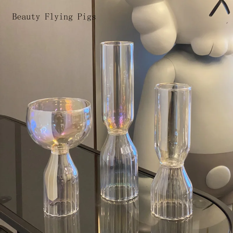 1pc Light Luxury Nordic Colorful Transparent Glass Vase Flower Arrangement Tabletop Vase home decoration
1pc Light Luxury Nordic Colorful Transparent Glass Vase Flower Arrangement Tabletop Vase home decoration