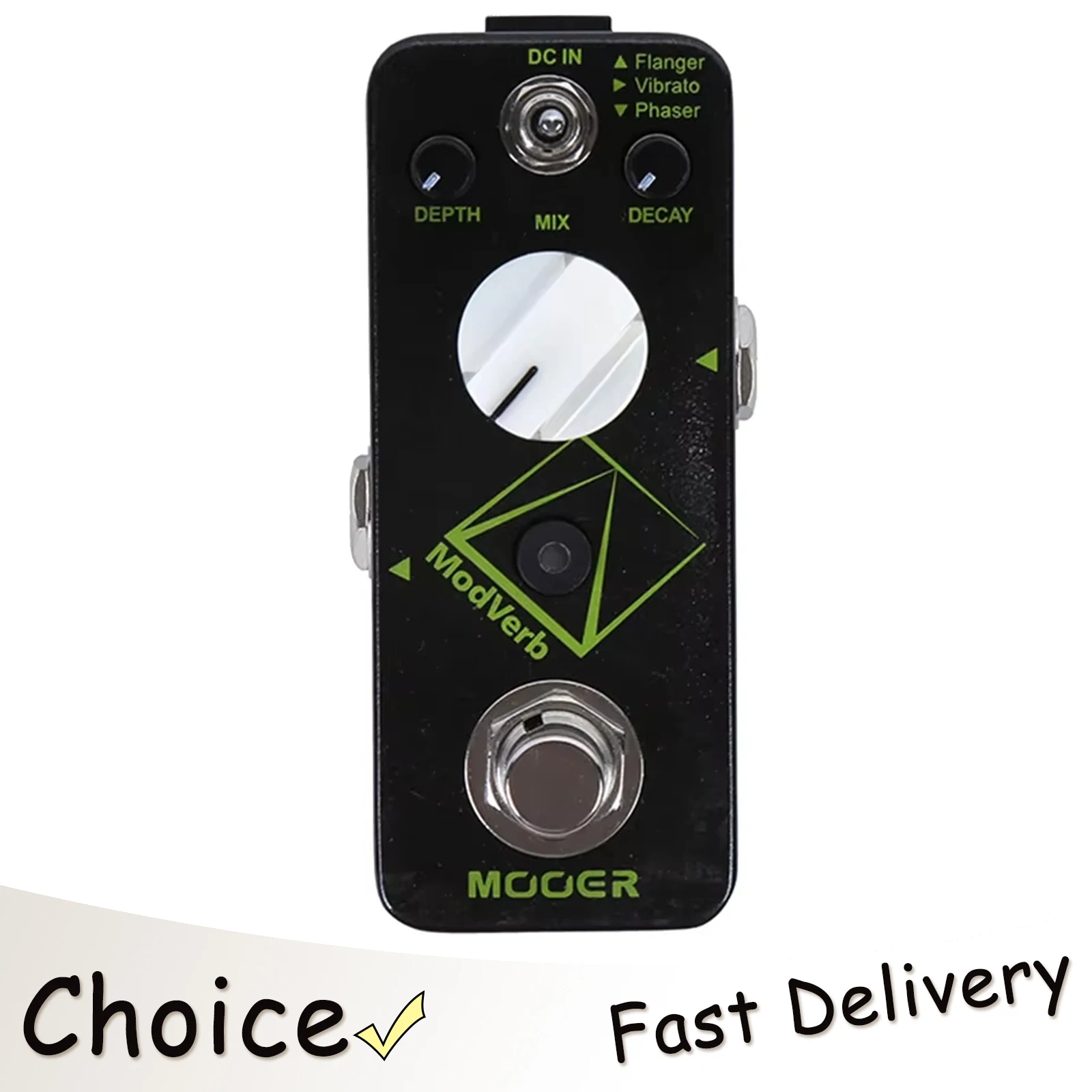 MOOER Modverb Guitar Effects Pedal Reverb Modulation Effect Modverb MRV4 Flanger Vibrato Phaser Pedal Guitar Accessories Parts
MOOER Modverb Guitar Effects Pedal Reverb Modulation Effect Modverb MRV4 Flanger Vibrato Phaser Pedal Guitar Accessories Parts