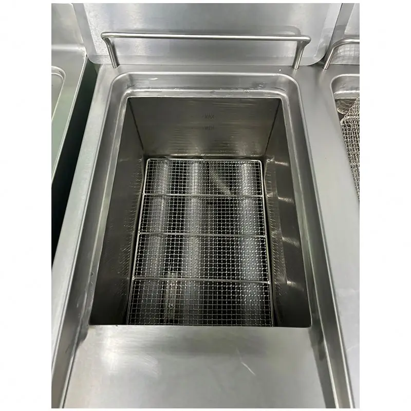 Industry Grade Electric & Gas Stainless Steel Deep Fryer with 1 Year Warranty-High Quality Commercial Pressure Fryer
Industry Grade Electric & Gas Stainless Steel Deep Fryer with 1 Year Warranty-High Quality Commercial Pressure Fryer