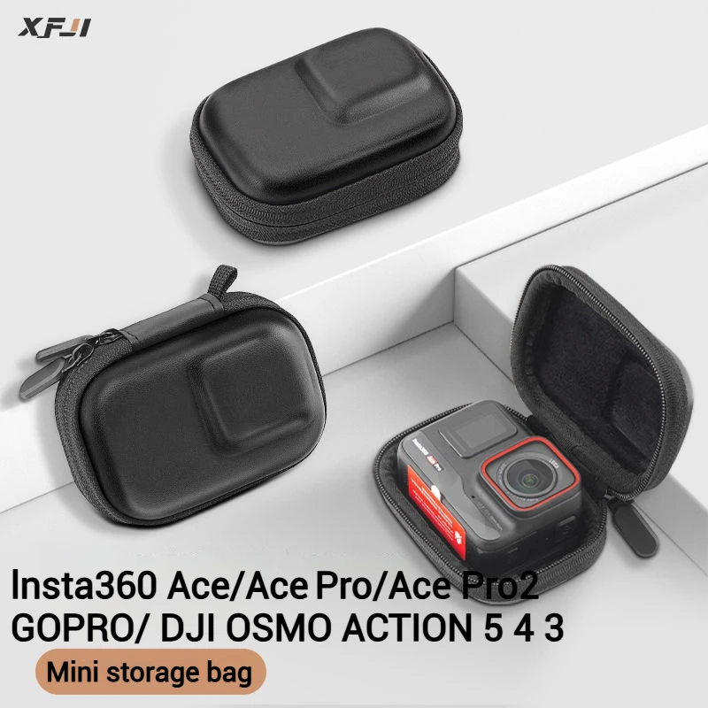 Sports Camera Storage Bag for DJI Osmo Action 3/4/5Pro Insta360 Ace/Ace Pro/Ace Pro2 GOPRO Mini Body Protective Case Accessories
Sports Camera Storage Bag for DJI Osmo Action 3/4/5Pro Insta360 Ace/Ace Pro/Ace Pro2 GOPRO Mini Body Protective Case Accessories