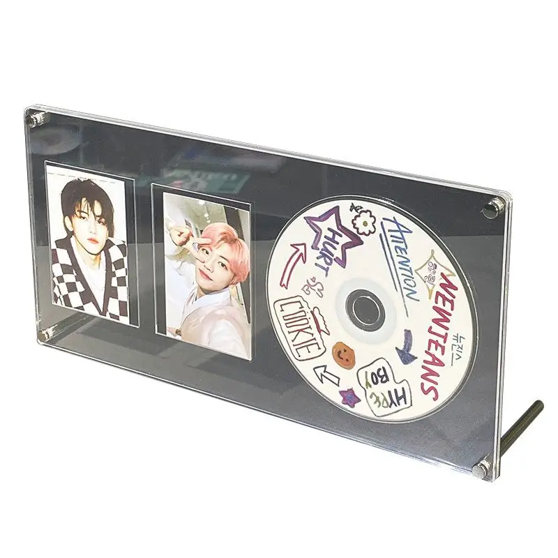 Acrylic 3-inch Small Card Photo Frame CD Double-sided Display Stand Dustproof Idol Photo Album Desktop Storage Box
Acrylic 3-inch Small Card Photo Frame CD Double-sided Display Stand Dustproof Idol Photo Album Desktop Storage Box