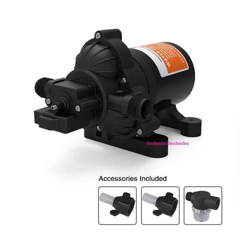 Chamber Reciprocating Water Pump 12V 45PSI 2.8/3.0 GPM Self Priming Marine Diaphragm Pump Caravan Boat RV Camper
Chamber Reciprocating Water Pump 12V 45PSI 2.8/3.0 GPM Self Priming Marine Diaphragm Pump Caravan Boat RV Camper