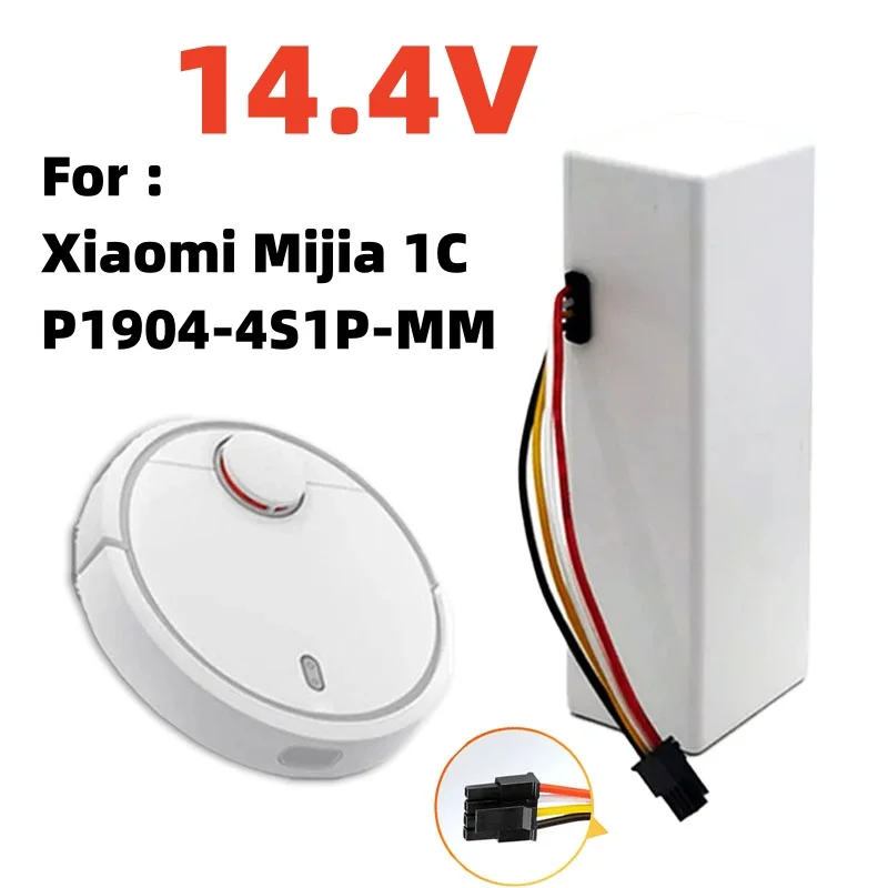 12800 мАч для Xiaomi Mijia 1C STYTJ01ZHM робот-пылесос аксессуар аккумулятор 14,4 В P1904-4S1P-MM
12800 мАч для Xiaomi Mijia 1C STYTJ01ZHM робот-пылесос аксессуар аккумулятор 14,4 В P1904-4S1P-MM