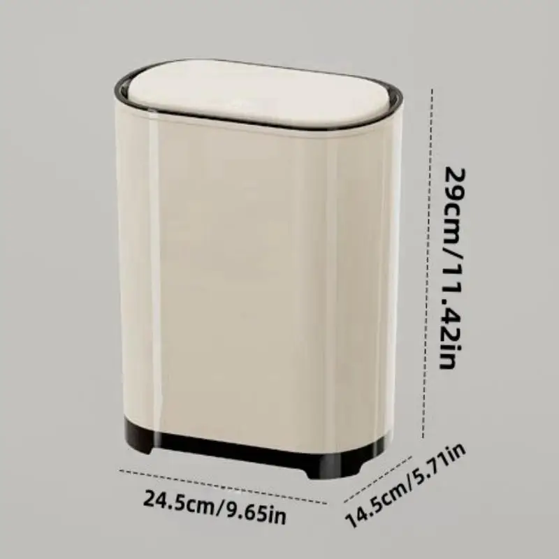 1pcBathroom Trash Can Household New Sanitary Bucket with Lid Large Capacity Toilet Special Paper Basket with Good Appearance
1pcBathroom Trash Can Household New Sanitary Bucket with Lid Large Capacity Toilet Special Paper Basket with Good Appearance
