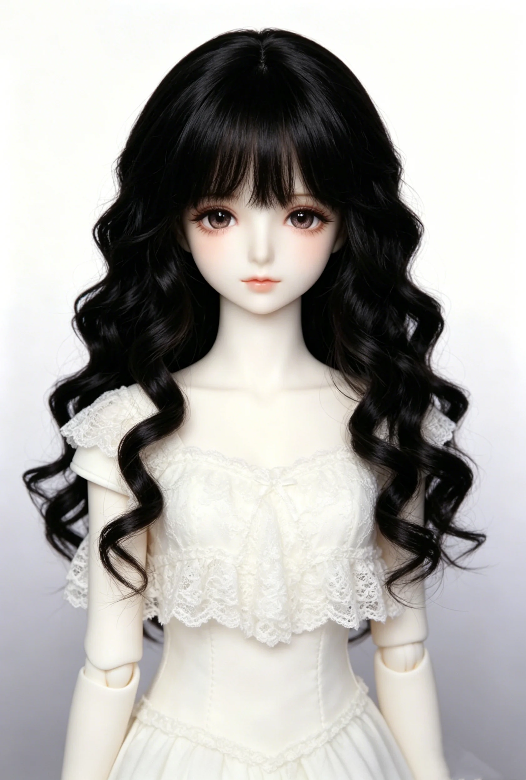 Wigs bjd accessories black doll wig,1 6 scale dolls accessories 1/3 1/4 BJD wig curly doll hair free shipping
Wigs bjd accessories black doll wig,1 6 scale dolls accessories 1/3 1/4 BJD wig curly doll hair free shipping