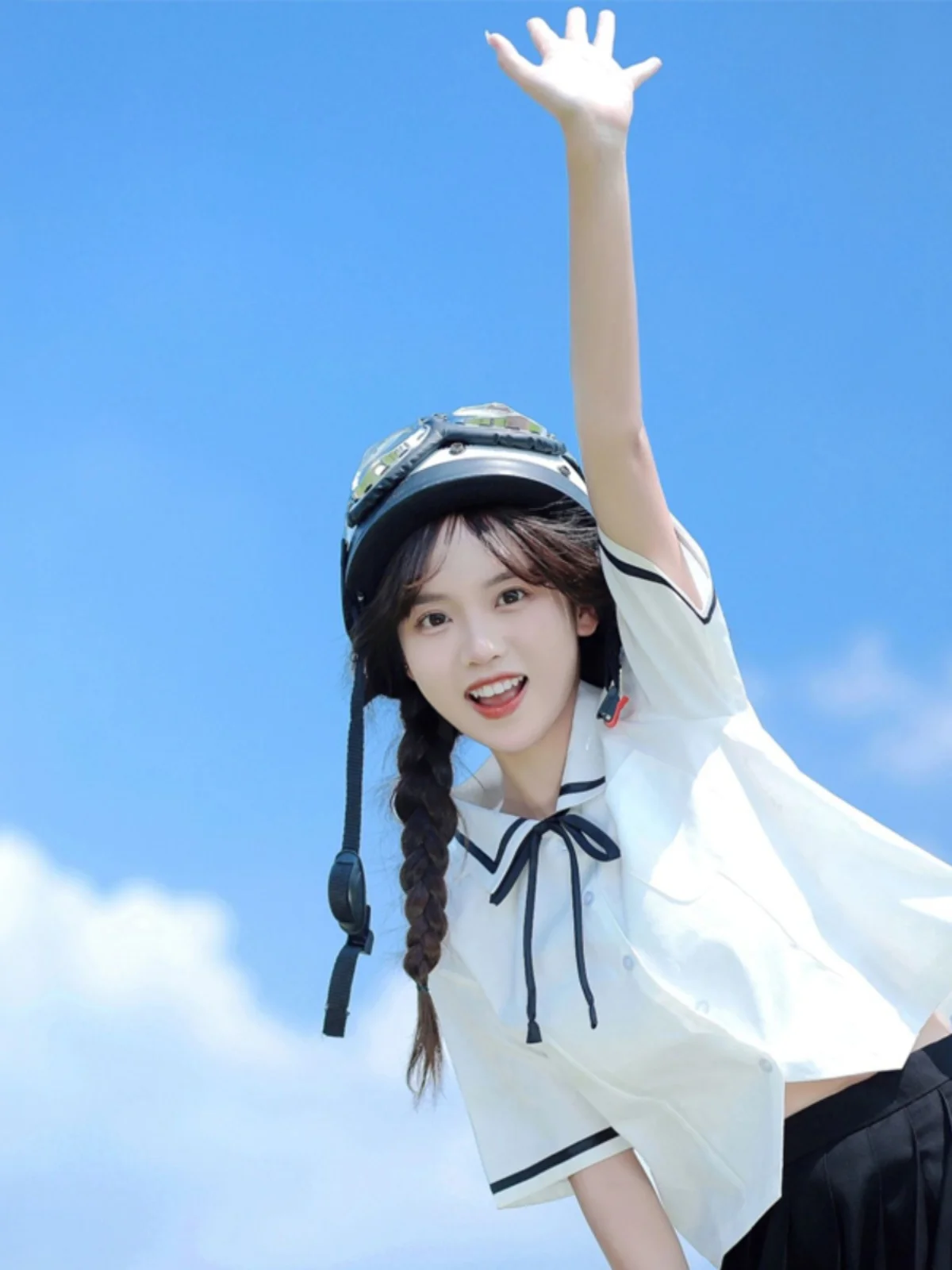 White Short Sleeve Uniform Shirt Photography Summer Picture Taking Top Korean Style School Uniform Set Women's Fashion Shirt
White Short Sleeve Uniform Shirt Photography Summer Picture Taking Top Korean Style School Uniform Set Women's Fashion Shirt