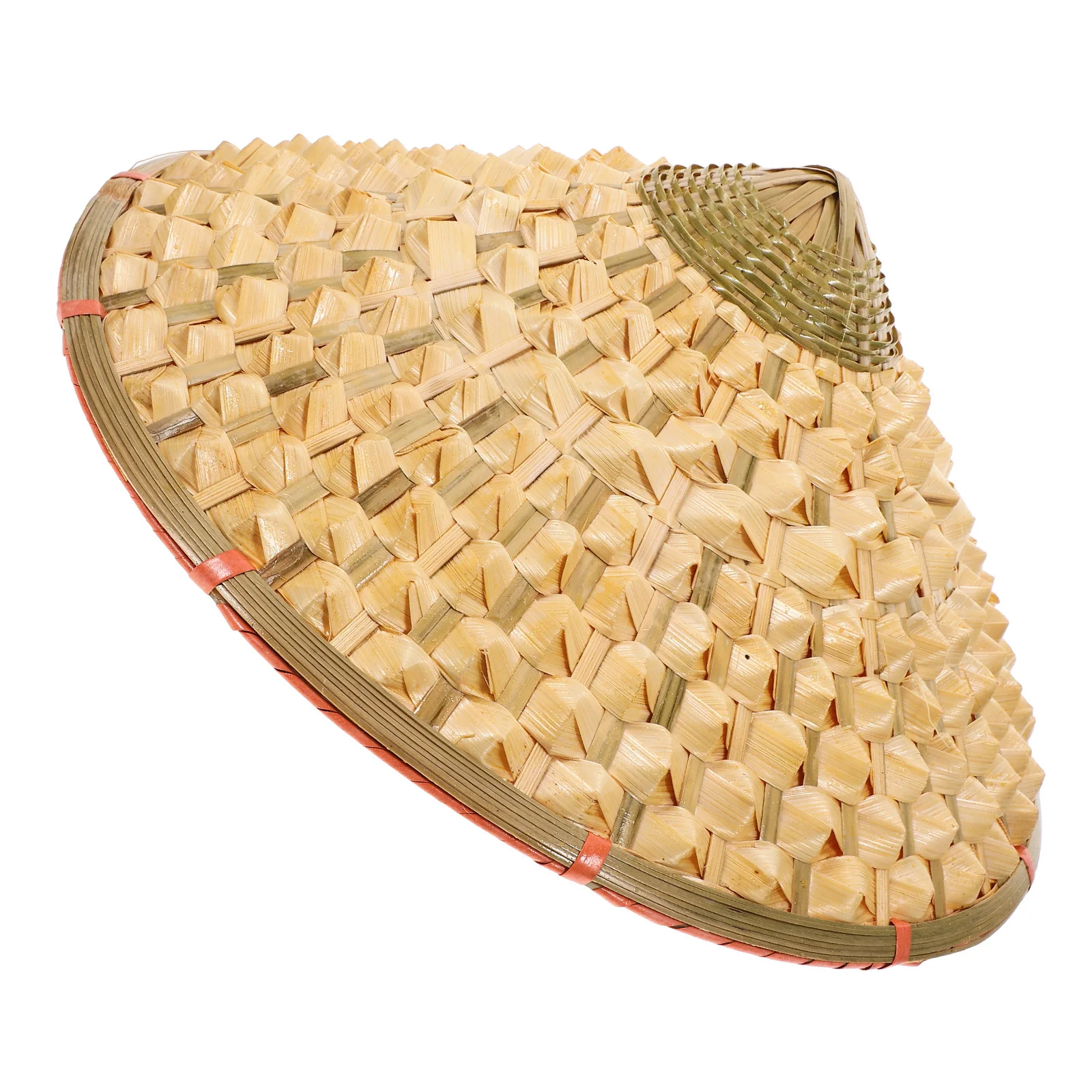 Traditional Bamboo Hat Oriental Asian Rain Hats Costume Supplies Adjustable Rope Length Dance Festival Gardening Beach
Traditional Bamboo Hat Oriental Asian Rain Hats Costume Supplies Adjustable Rope Length Dance Festival Gardening Beach