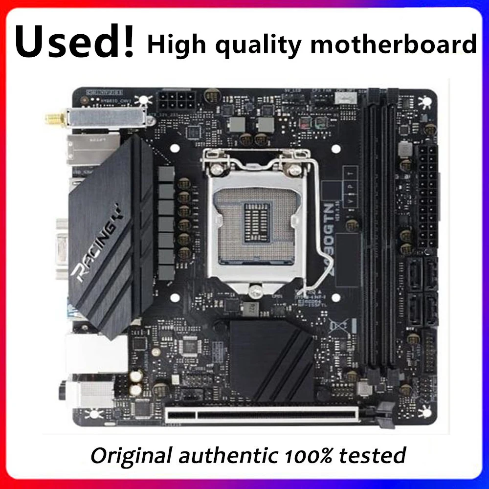 MINI ITX для Biostar Z490GTN Оригинальный настольный Z490 DDR4 материнская плата LGA 1200 i7/i5/i3 M.2 материнская плата Б/у
MINI ITX для Biostar Z490GTN Оригинальный настольный Z490 DDR4 материнская плата LGA 1200 i7/i5/i3 M.2 материнская плата Б/у