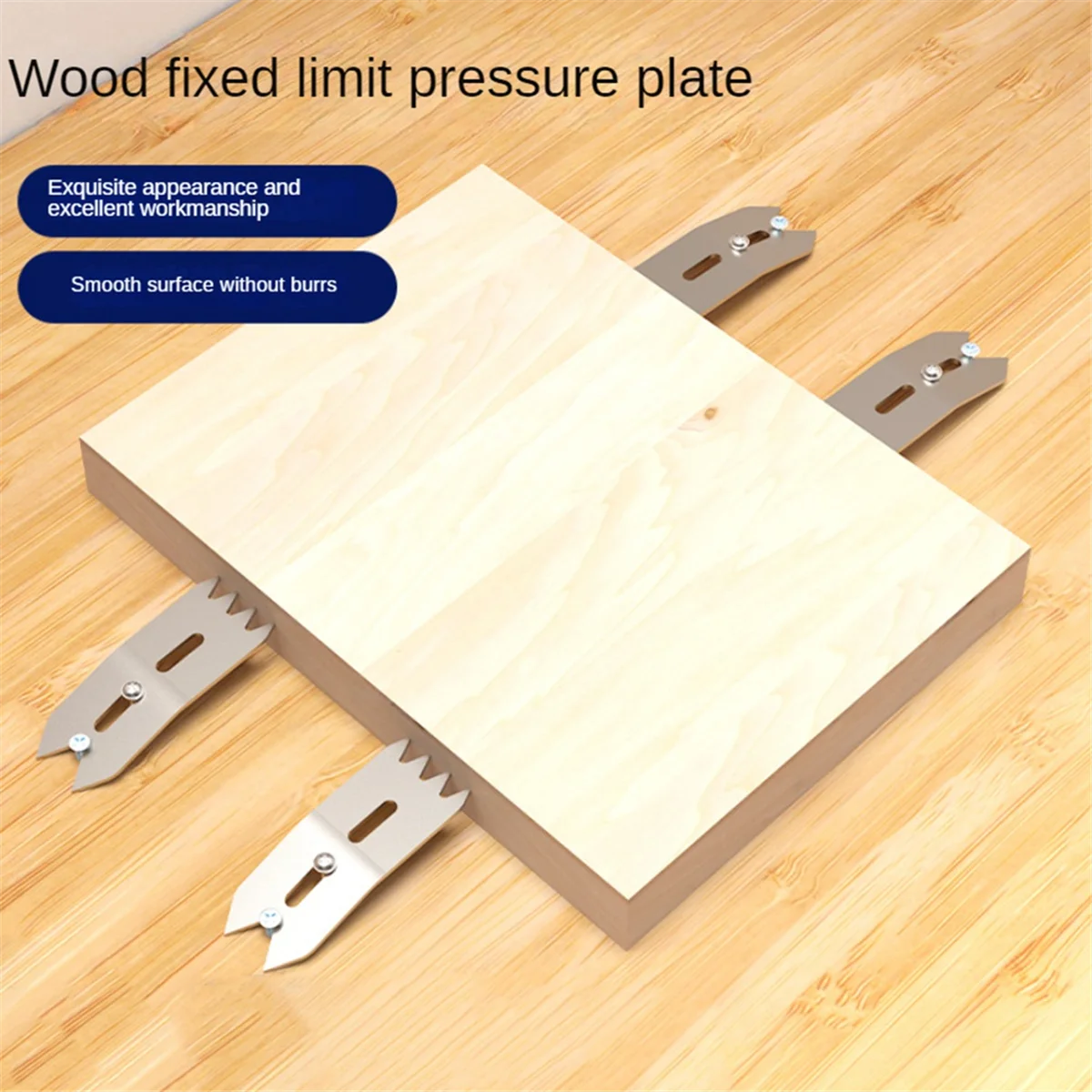 ABKM Multifunctional Woodworking Fixed Limit Pressure Plate Stable Limit Fixing DIY Tool for Woodworking Work
ABKM Multifunctional Woodworking Fixed Limit Pressure Plate Stable Limit Fixing DIY Tool for Woodworking Work