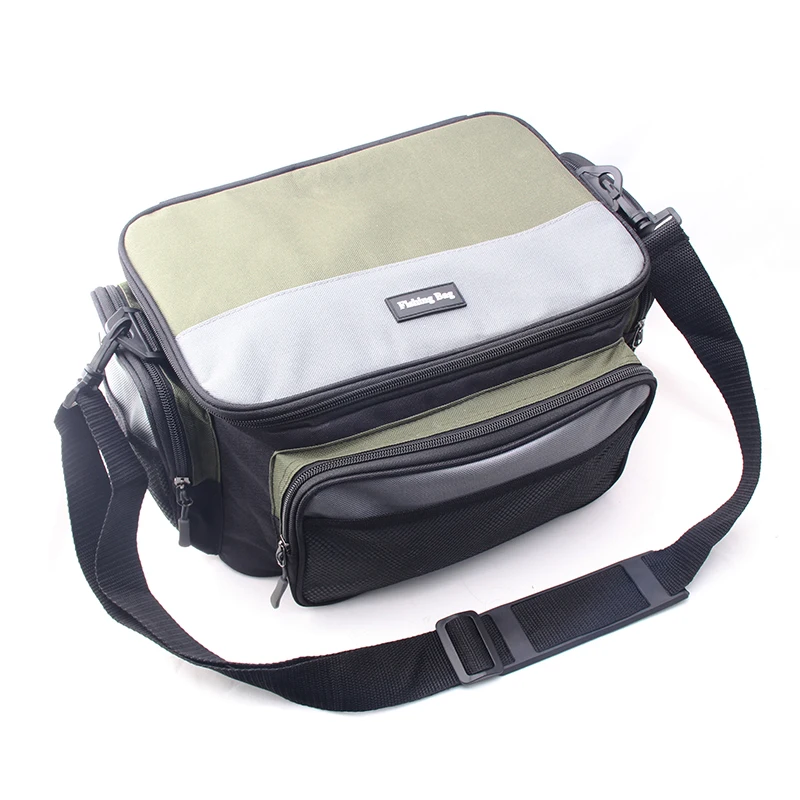 Fishing Tackle Bags for Saltwater Freshwater Fishing Bait Storage Bag with Padded Shoulder Strap without Box
Fishing Tackle Bags for Saltwater Freshwater Fishing Bait Storage Bag with Padded Shoulder Strap without Box