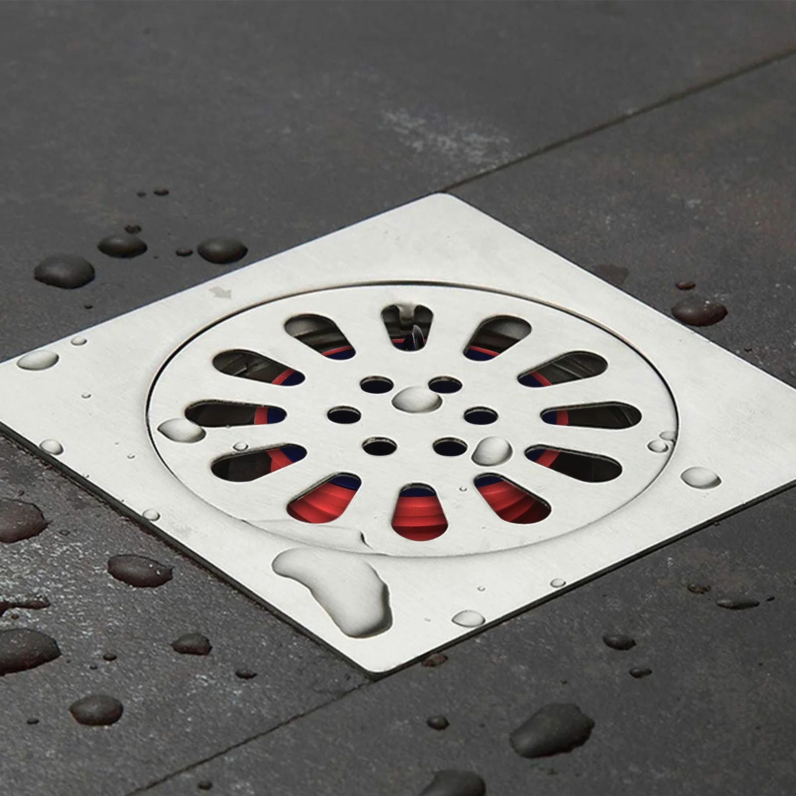 4pcs Floor Drain Cover Set ABS Material Large Water 360 Drainage Odor Insect Block Sewer Backflow Preventer 39
4pcs Floor Drain Cover Set ABS Material Large Water 360 Drainage Odor Insect Block Sewer Backflow Preventer 39
