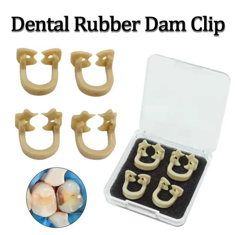 4Pcs Dental Rubber Dam Clip Ring Sectional Contoured Metal Matrices Holder Fixed Clamp Autoclavable 134°C Dentist Tools
4Pcs Dental Rubber Dam Clip Ring Sectional Contoured Metal Matrices Holder Fixed Clamp Autoclavable 134°C Dentist Tools