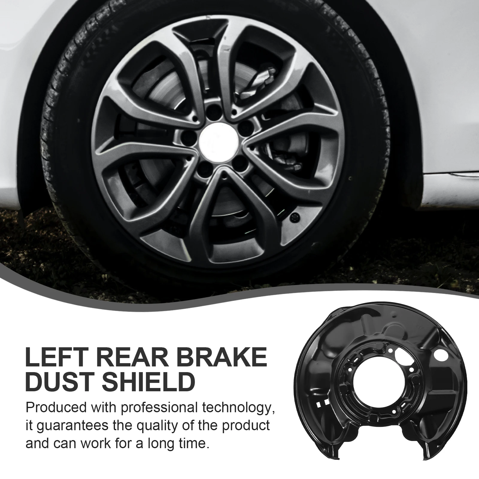 Brake Rear Brakes Aluminum Alloy Splash Plate Car Accessory Brake Disc Durability Lightweight
Brake Rear Brakes Aluminum Alloy Splash Plate Car Accessory Brake Disc Durability Lightweight