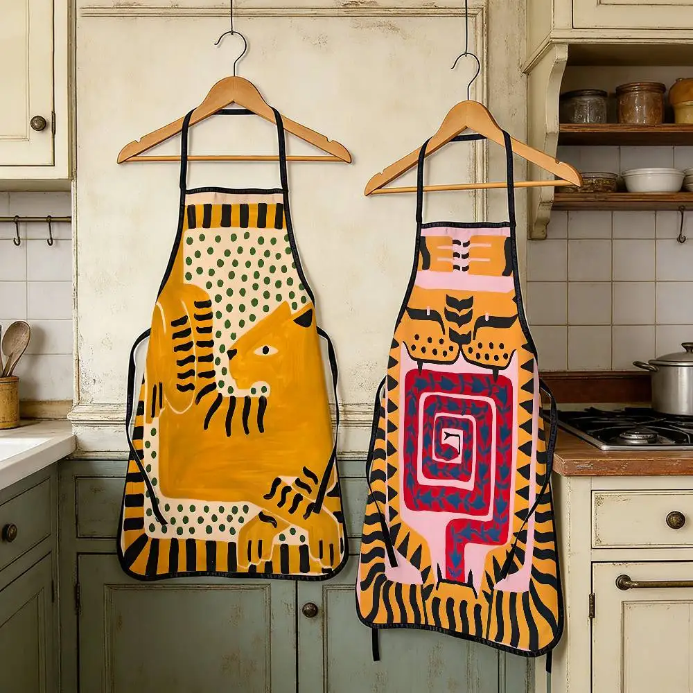 Egypt Colorful Abstract Tiger And Leopard Funny Apron For Women Men Washable Kitchen Apron Dessert Chef Apron For Cooking
Egypt Colorful Abstract Tiger And Leopard Funny Apron For Women Men Washable Kitchen Apron Dessert Chef Apron For Cooking 