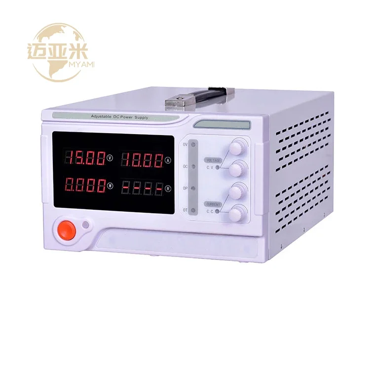 MYAMI MY-K10030 100 в 10A 20A 30A лабораторный Регулируемый источник питания 100 в Цифровой переменный источник питания постоянного тока
MYAMI MY-K10030 100 в 10A 20A 30A лабораторный Регулируемый источник питания 100 в Цифровой переменный источник питания постоянного тока