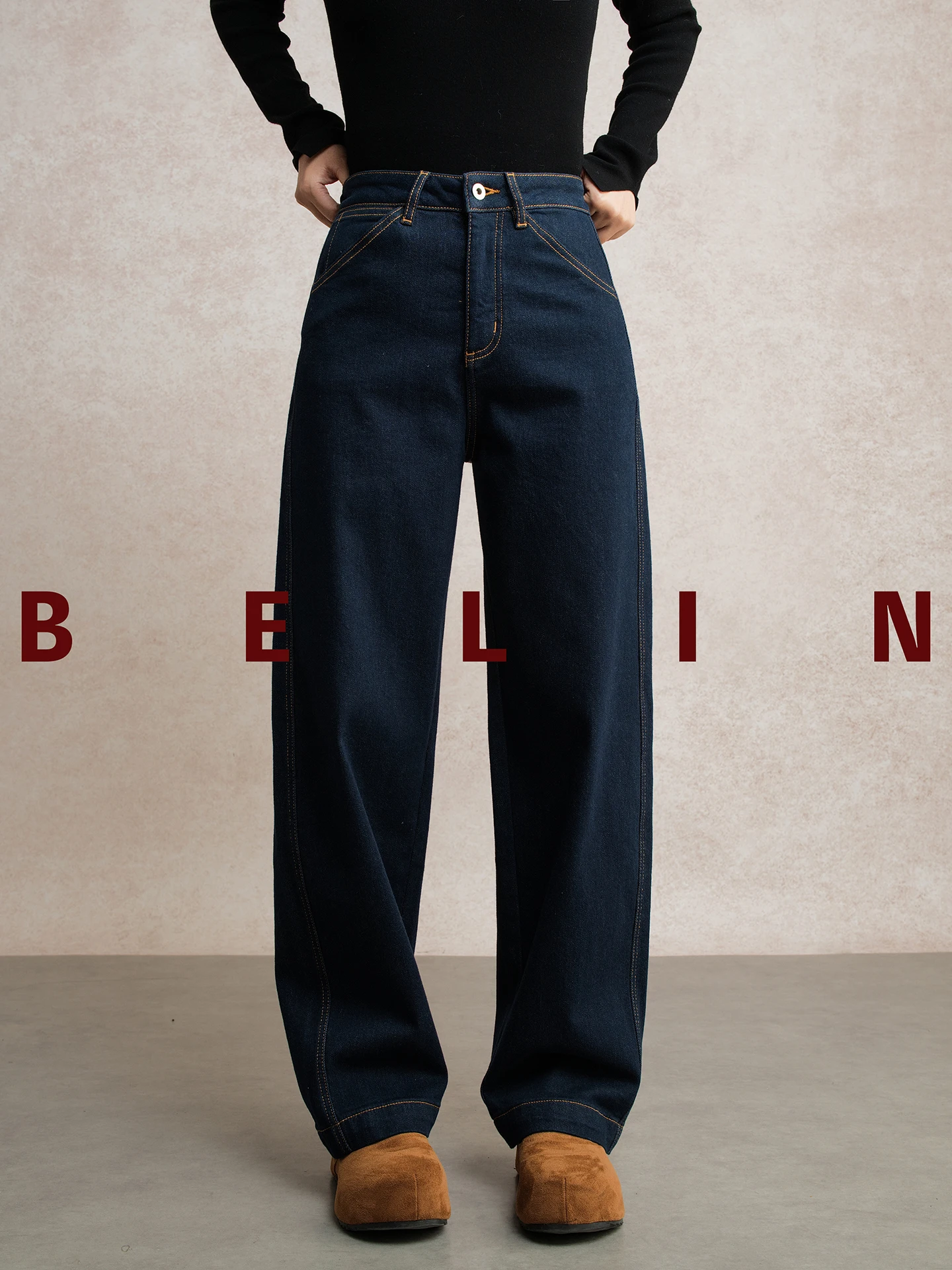 Джинсы Belin Classic Denim Blue Fce, с подкладкой, свободного кроя, прямые, женские, осенне-зимние, повседневные, с низкой посадкой, хлопковые брюки
Джинсы Belin Classic Denim Blue Fce, с подкладкой, свободного кроя, прямые, женские, осенне-зимние, повседневные, с низкой посадкой, хлопковые брюки