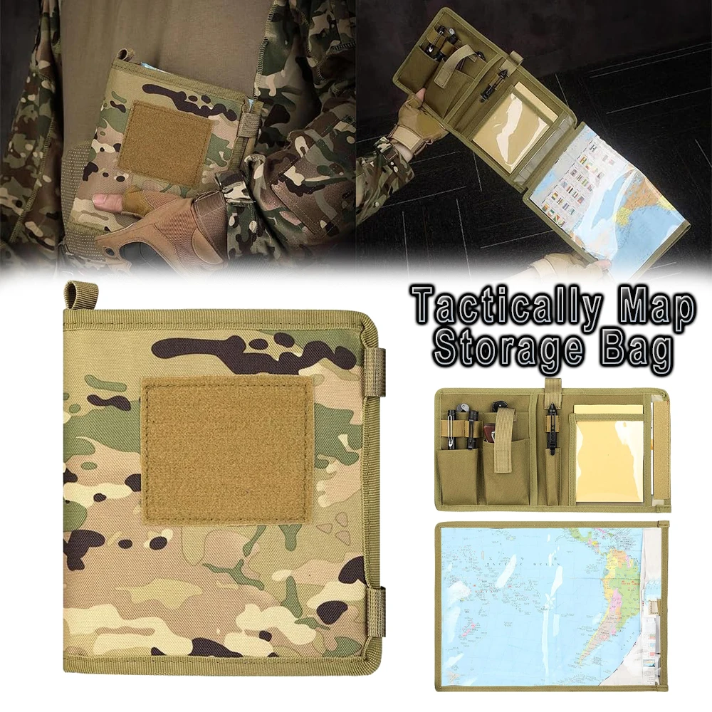 Tactical Map Storage Bag EDC Utility Tool Pocket Foldable Waterproof Pack Map Pouch Outdoor Hiking Camping Hunting Accessories
Tactical Map Storage Bag EDC Utility Tool Pocket Foldable Waterproof Pack Map Pouch Outdoor Hiking Camping Hunting Accessories