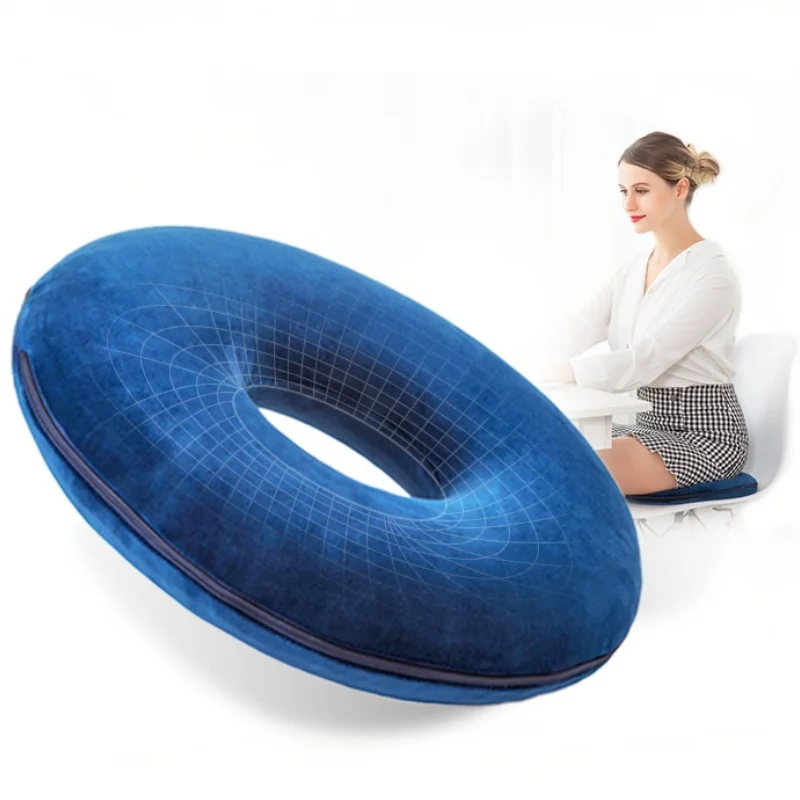 Orthopedic Donut Seat Cushion Memory Foam Hemorrhoid Relief Pad Office Chair Round Breathable Sitting Support Pillow for Adults
Orthopedic Donut Seat Cushion Memory Foam Hemorrhoid Relief Pad Office Chair Round Breathable Sitting Support Pillow for Adults