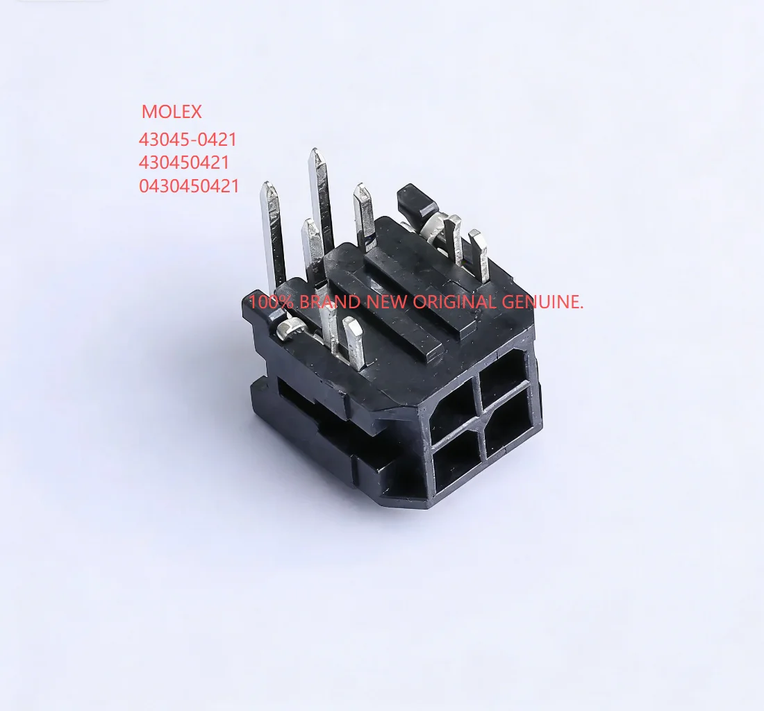 10PCS/LOT 43045-0421 430450421 0430450421 3mm 4P 100% BRAND NEW ORIGINAL GENUINE.Any questions, contact us.430450421
10PCS/LOT 43045-0421 430450421 0430450421 3mm 4P 100% BRAND NEW ORIGINAL GENUINE.Any questions, contact us.430450421