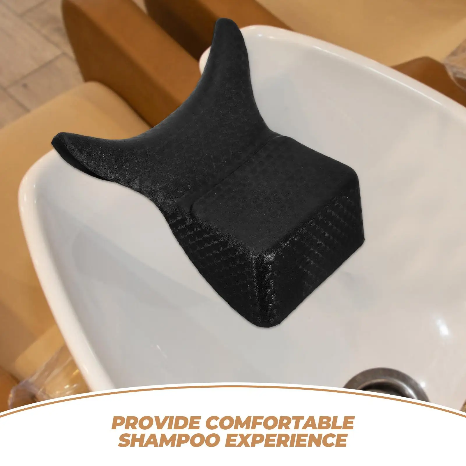 Shampoo Pillow Neck Bowl for Sink Salon Black Cushion Travel Hair Washing Bath Tub Shampoo Bed Ergonomic Design PVC Waterproof
Shampoo Pillow Neck Bowl for Sink Salon Black Cushion Travel Hair Washing Bath Tub Shampoo Bed Ergonomic Design PVC Waterproof