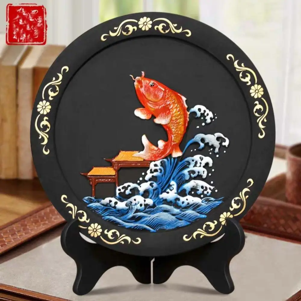 best business gift HOME SHOP Success bring wealth good luck Talisman gold fish dragon's gate FENG SHUI Sculpture ART
best business gift HOME SHOP Success bring wealth good luck Talisman gold fish dragon's gate FENG SHUI Sculpture ART