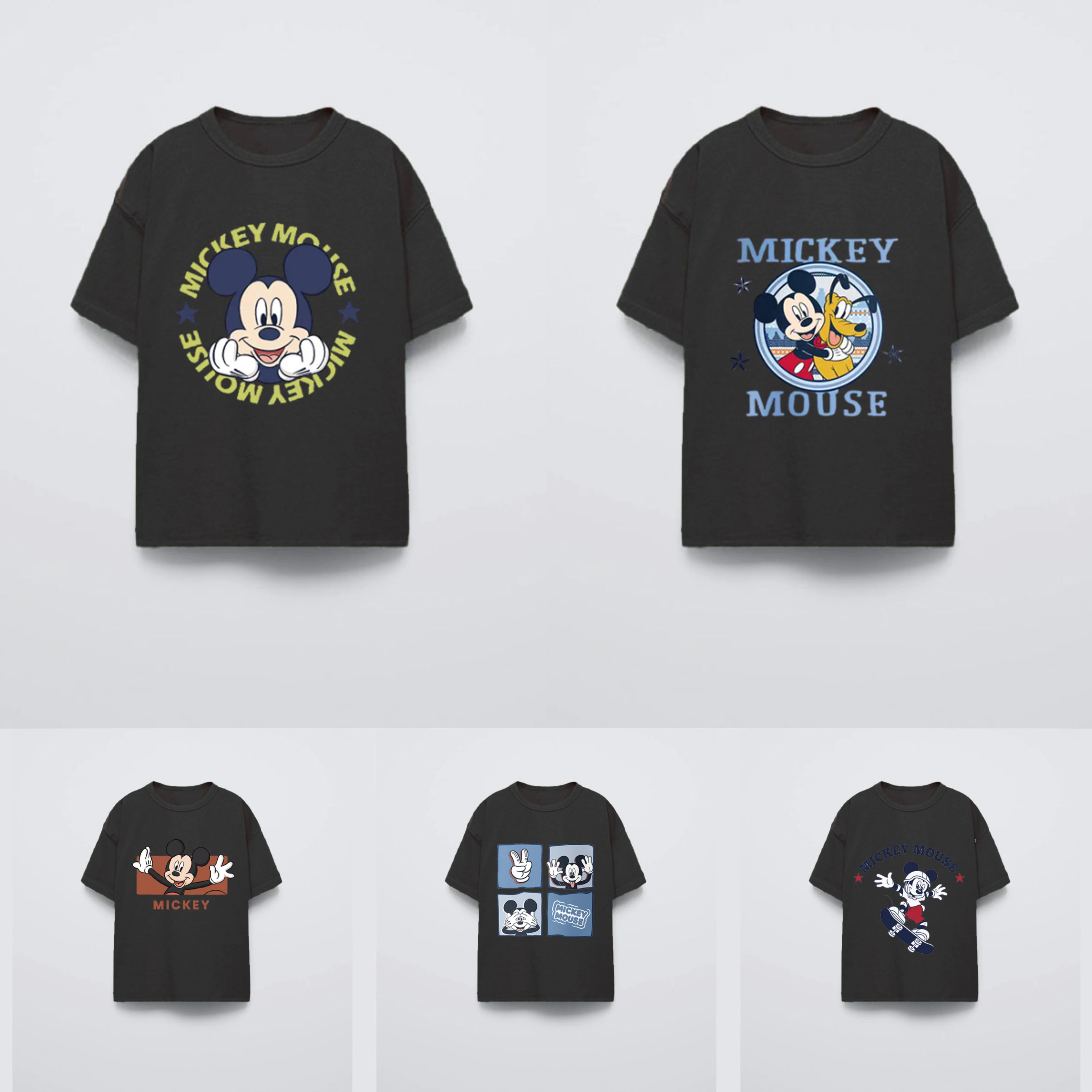 2025 Kids Disney Mickey Mouse New Summer Cotton Hoodie Children's Short-sleeved Clothes Thin T-shirt Casual Wear
2025 Kids Disney Mickey Mouse New Summer Cotton Hoodie Children's Short-sleeved Clothes Thin T-shirt Casual Wear