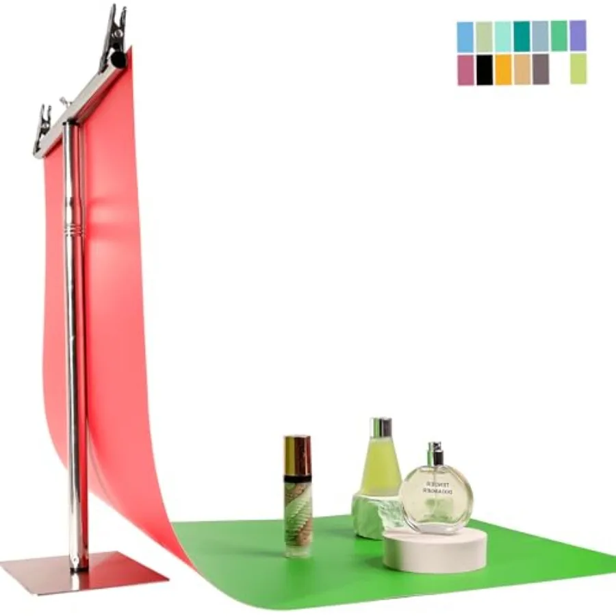 Product Photography Background with Stand7 Sheets 14 Colors 34x17 Inch Food Photography Backdrop Paper Product Photography Prop
Product Photography Background with Stand7 Sheets 14 Colors 34x17 Inch Food Photography Backdrop Paper Product Photography Prop